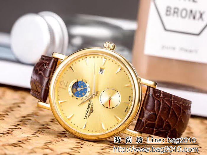 LONGINES浪琴 四針分離 精品男士腕表 WSS0979